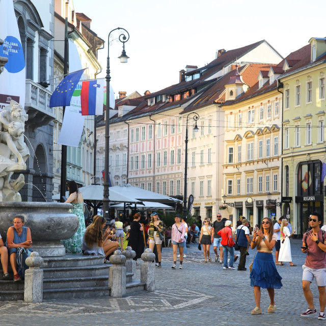 Ljubljana kontinuirano širi opseg svoje pješačke zone