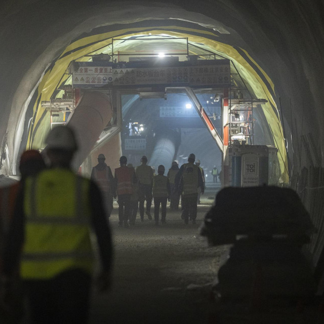 Radovi u Vučevici, fotografija iz 2025. godine