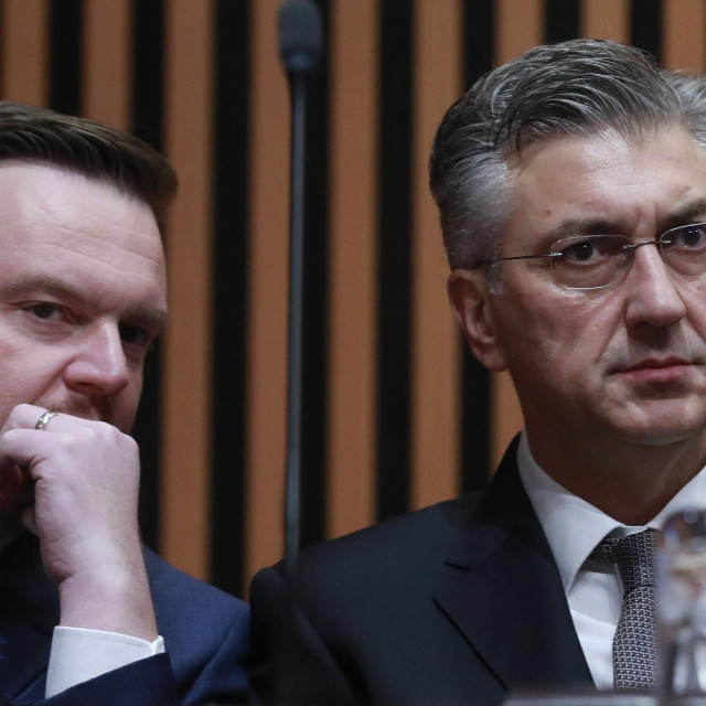 Marko Primorac i Andrej Plenković
 