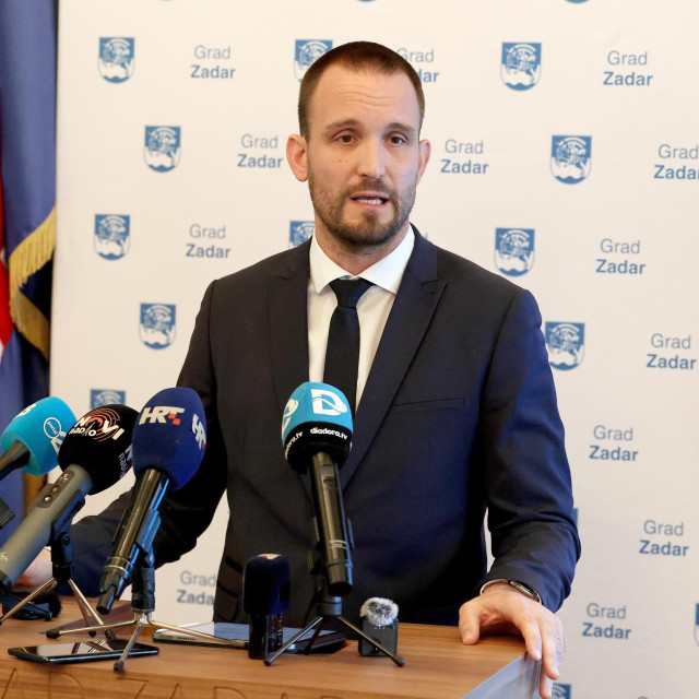 Gradonačelnik Zadra Šime Erlić