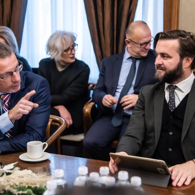 Boris Vujčić i Tomislav Ćorić