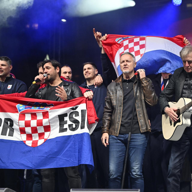 Doček rukometaša 2025. godine