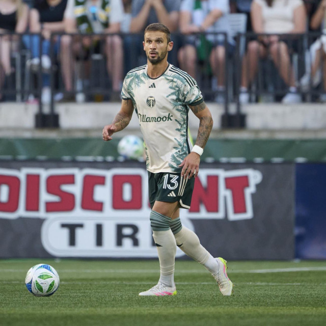 Dario Župarić u dresu Portlanda