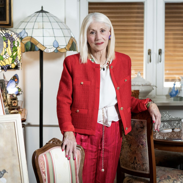 -Gloria- Zagreb, 031025. Umirovljena lijecnica Nevenka Ivancec Jakovac.