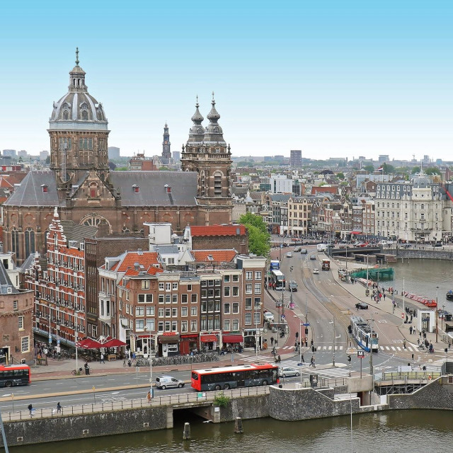 Amsterdam, ilustracija
