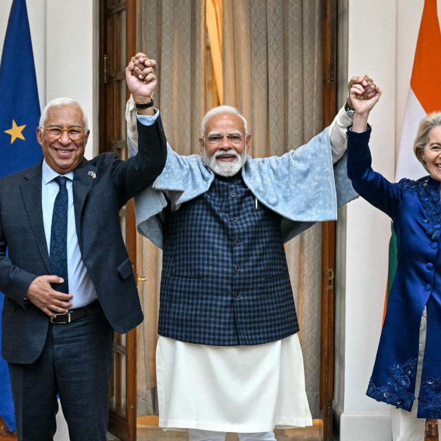 Narendra Modi, Ursula von der Leyen 