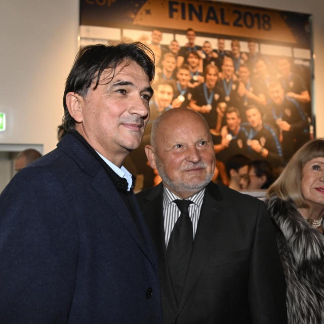Zlatko Dalić, Zlatko Mateša, Biserka Petrović na otvaranju