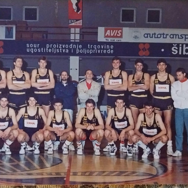 Faruk Kulenović dok je vodio Šibenku 1989./90.