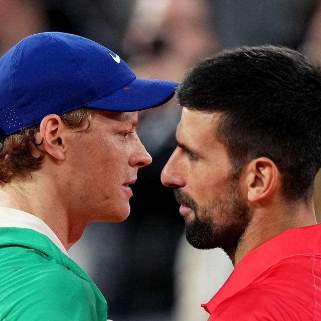 Jannik Sinner i Novak Đoković