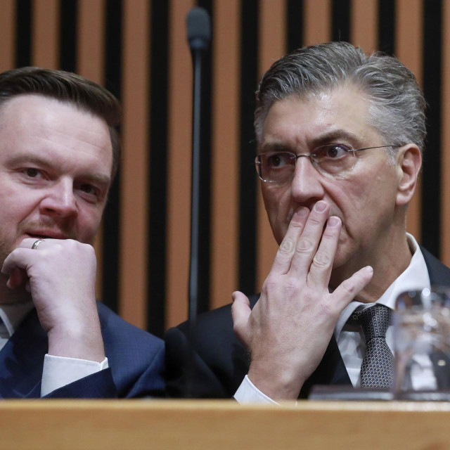 Marko Primorac i Andrej Plenković