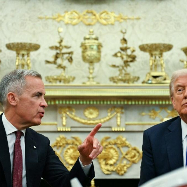 Mark Carney i Donald Trump