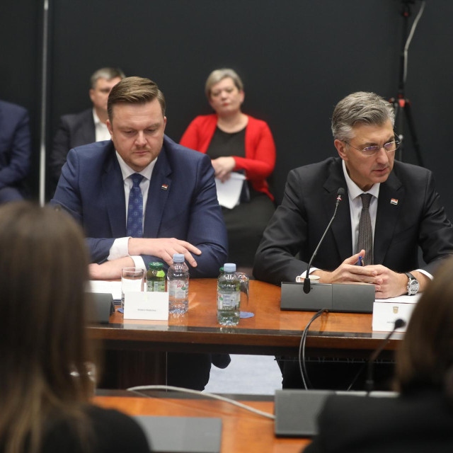 Marko Primorac i Andrej Plenković