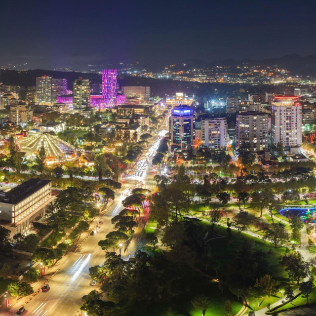 Panorama Tirane