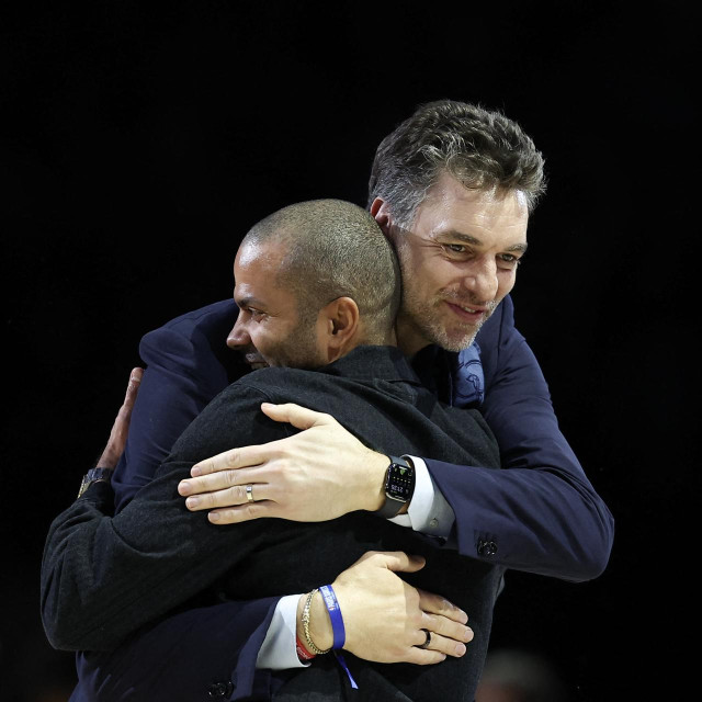 Tony Parker, jedan od vlasnika Asvela, i Pau Gasol, koji je ponikao u Barceloni, nazočili su utakmici NBA lige Spursa i Pacersa u Parizu proteklog tjedna