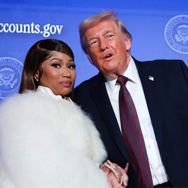 Nicki Minaj i Donald Trump 