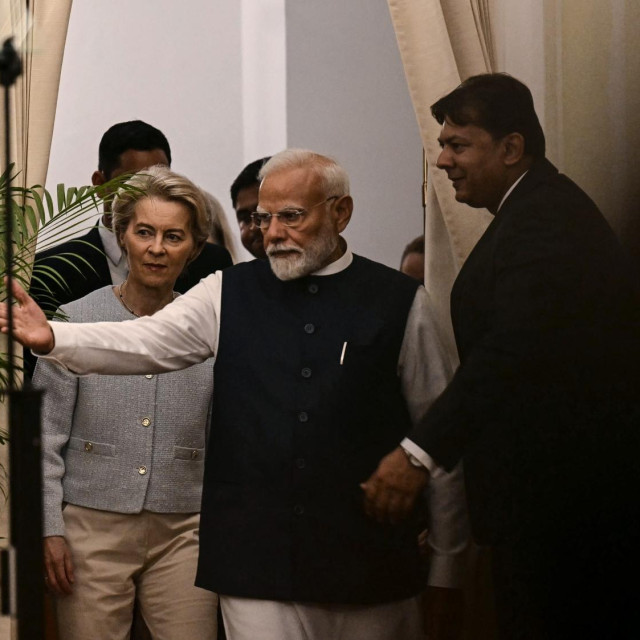 Ursula von der Leyen i Narendra Modi