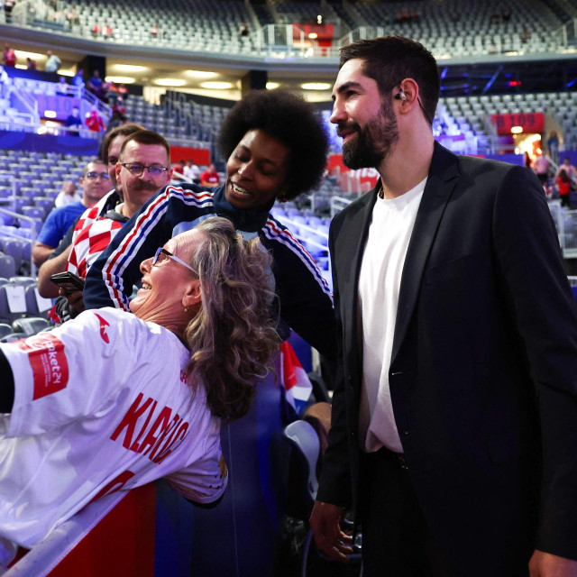 Nikola Karabatić s navijačima