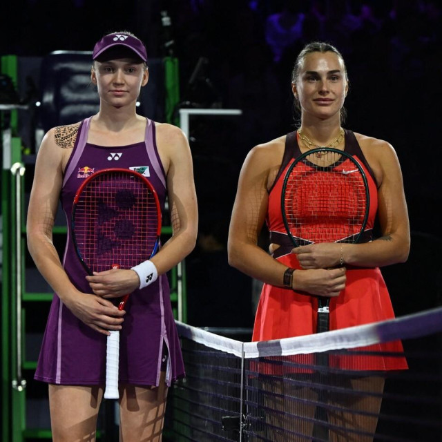 Elena Ribakina i Arina Sabalenka
