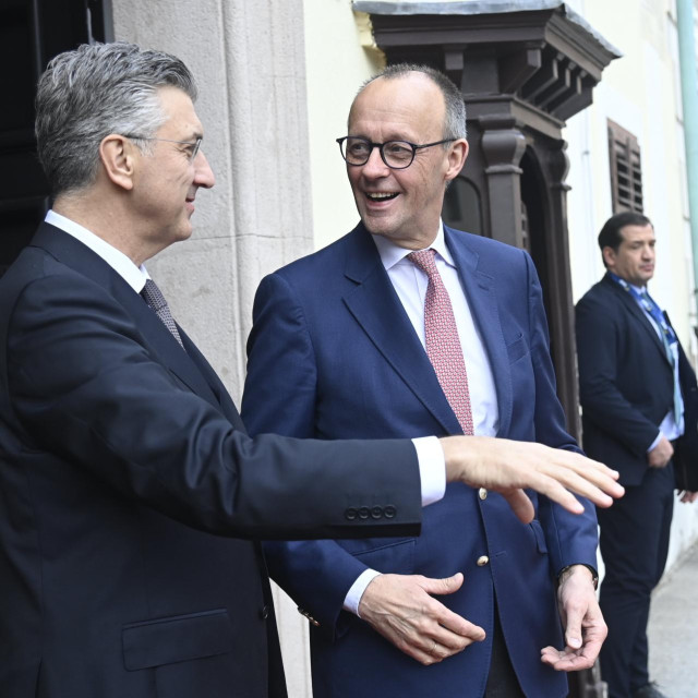 Andrej Plenković i Friedrich Merz