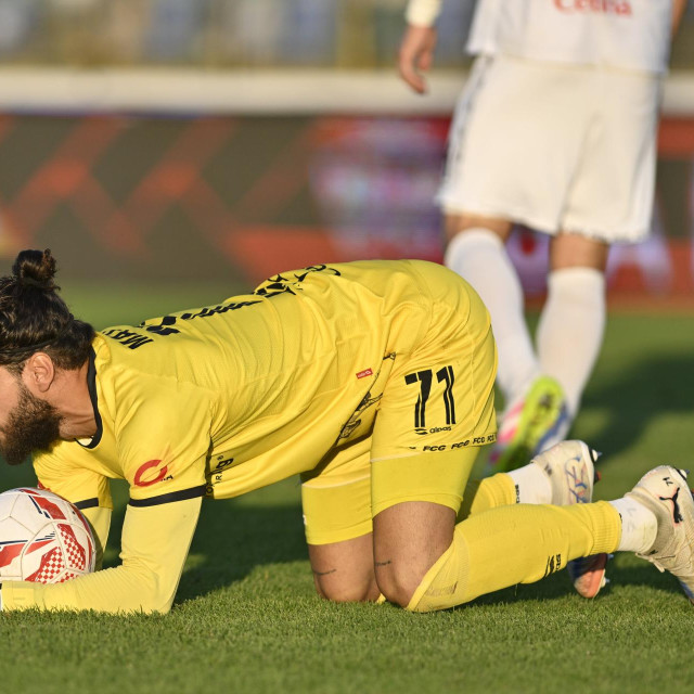 Davor Matijaš imao je niz sjajnih obrana protiv Hajduka

 