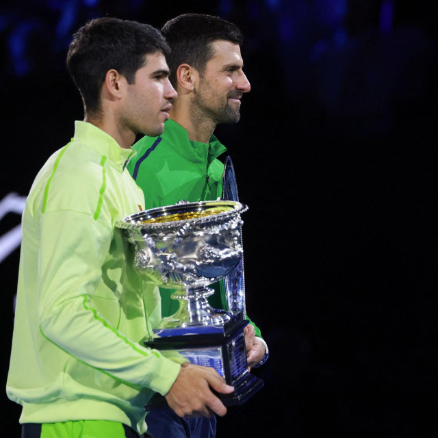 Carlos Alcaraz i Novak Đoković