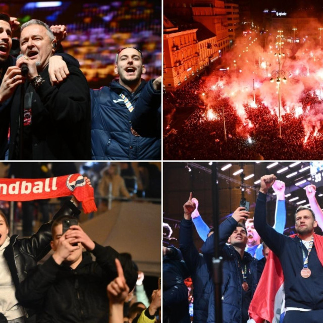 Na Trgu bana Josipa Jelačića u Zagrebu 2. veljače 2026. godine održan je svečani doček hrvatske rukometne reprezentacije povodom osvajanja brončane medalje na Europskom prvenstvu