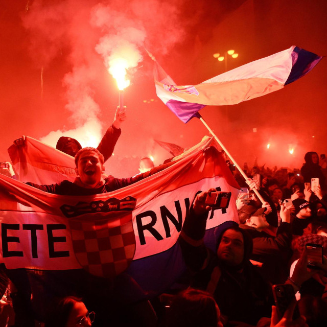 Zagreb, 020226.
Trg bana Jelacica.
Docek 