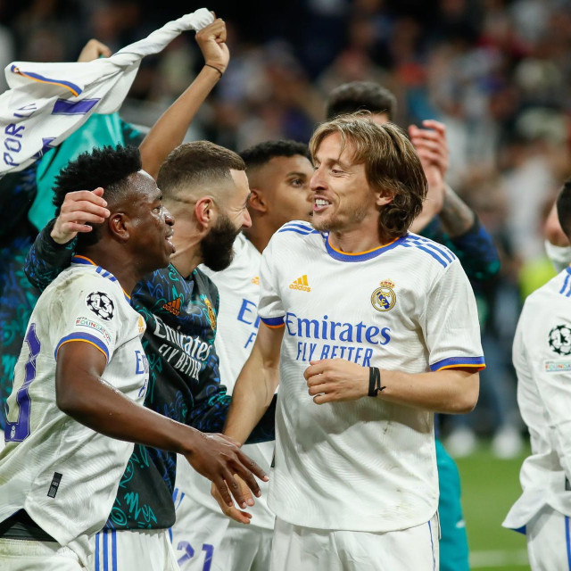 Karim Benzema i Luka Modrić