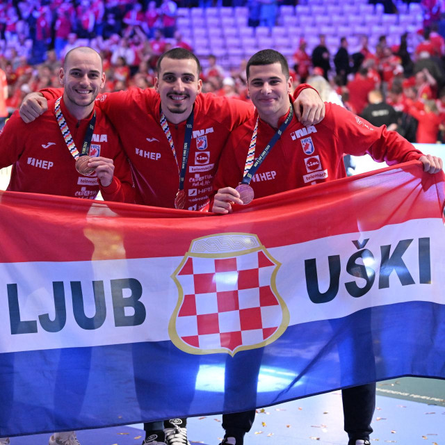 Trio Ljubušaka s medaljama u Herningu: Ivano Pavlović, Matej Mandić, Diano Ćeško