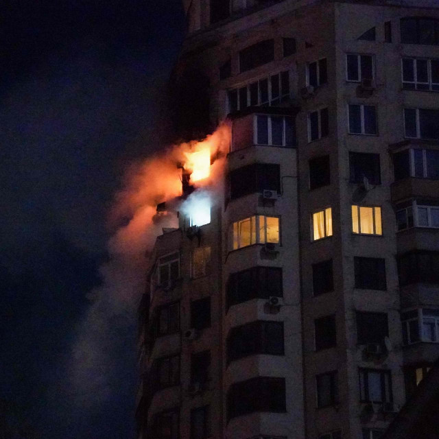 Sinoćnji napad na Kijev