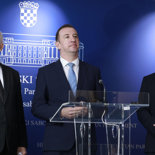 Ante Sanader, Nikola Mažar, Maksimilijan Šimrak