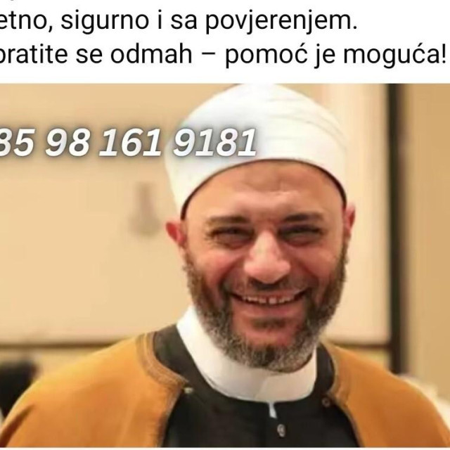 Stranica na Facebooku osnovana s ciljem prevara, a muškarac s fotografije nema nikakve veze s ponuđenom uslugom