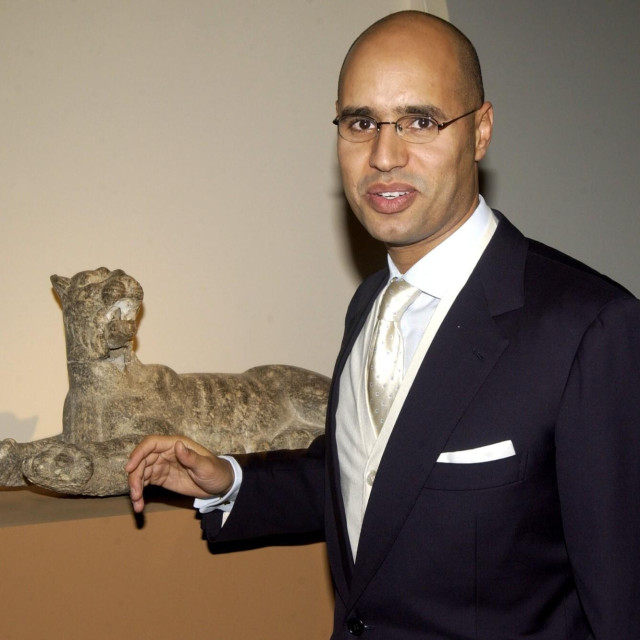 Saif al-Islam Gaddafi, fotografija iz 2003. godine