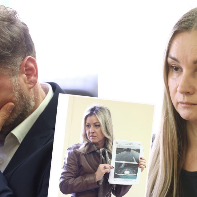 Mario Banožić, odvjetnica Ksenija Vržina i Marija Šarić
