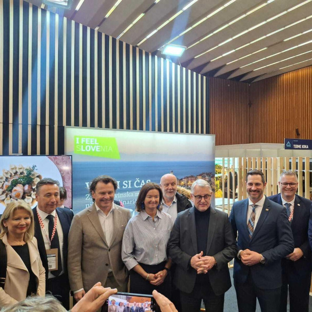 Tonči Glavina i Kistjan Stanić u Ljubljani na sajmu Alpe Adria