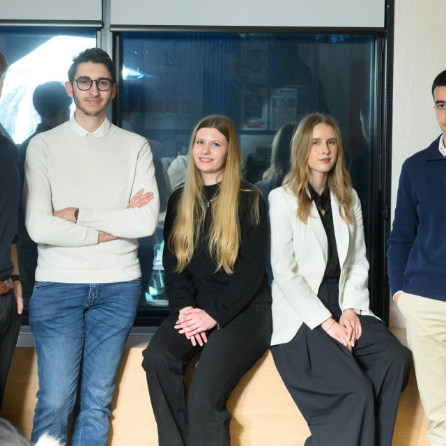 Antonio Baretić, Bruno Vladislović, Hana Ivančić, Antonija Šimunić i Ante Tolj