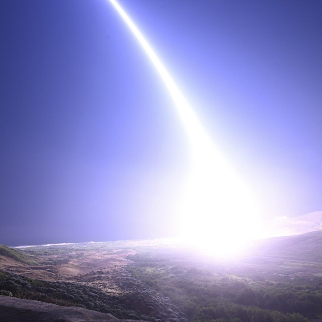Testiranje američke interkontinentalne balističke rakete Minuteman III