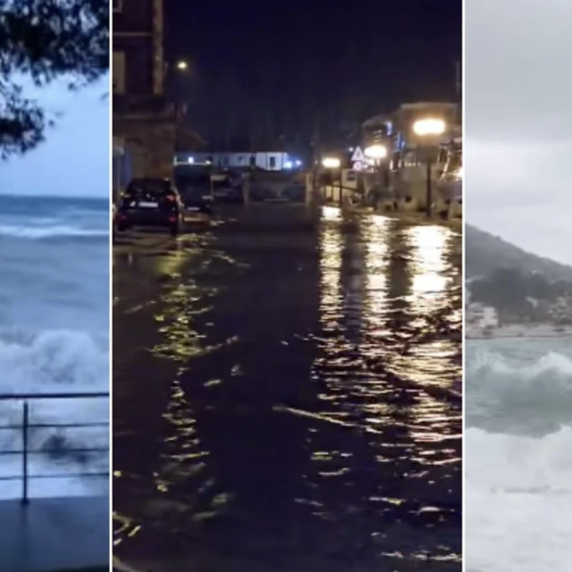 Nevrijeme u Dalmaciji