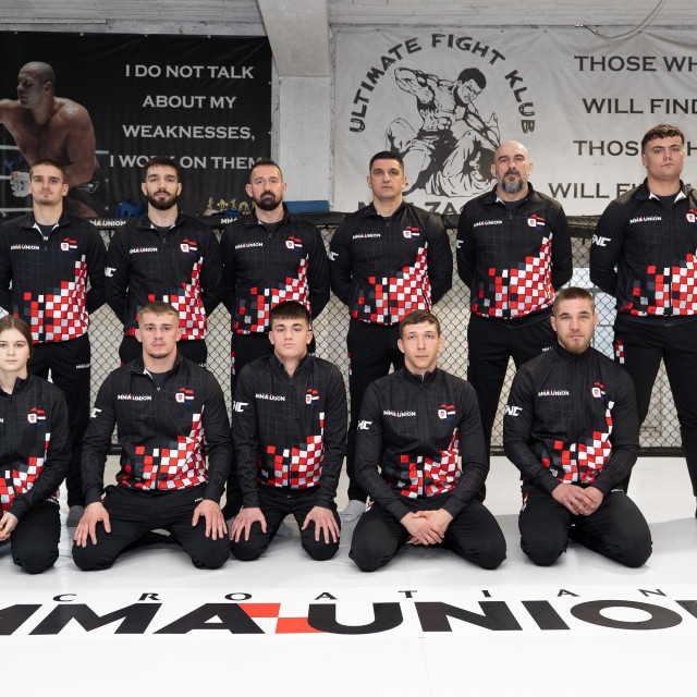 Hrvatska MMA reprezentacija za Europsko prvenstvo u Beogradu
