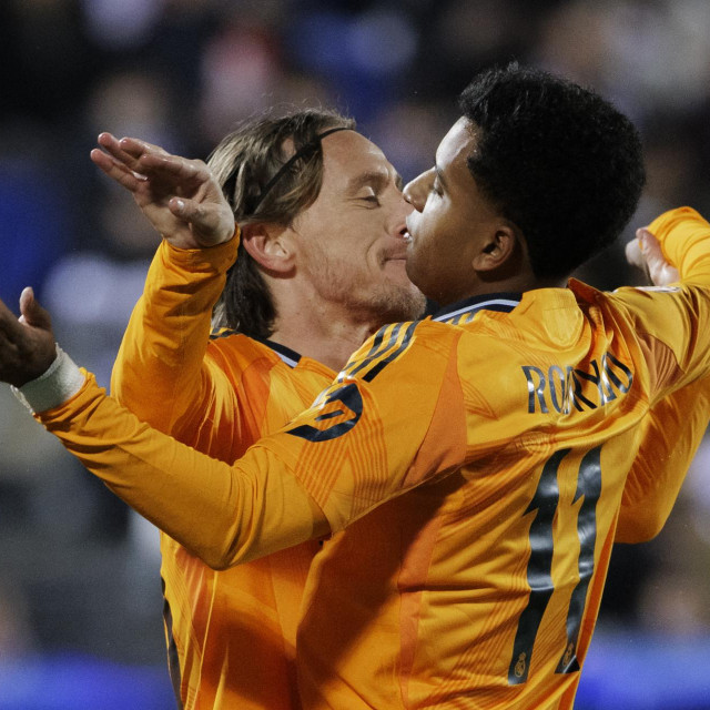 Rodrygo i Luka Modrić