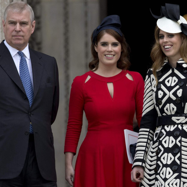 Andrew i princeze Eugenie i Beatrice