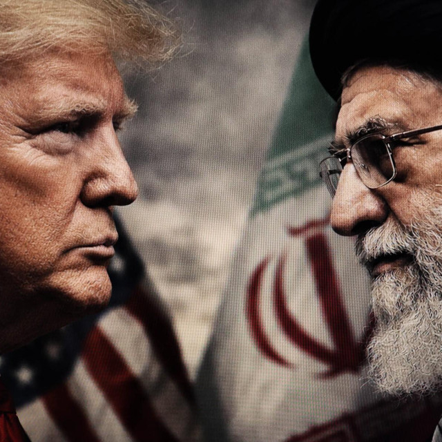 Donald Trump i Ali Hamenei
