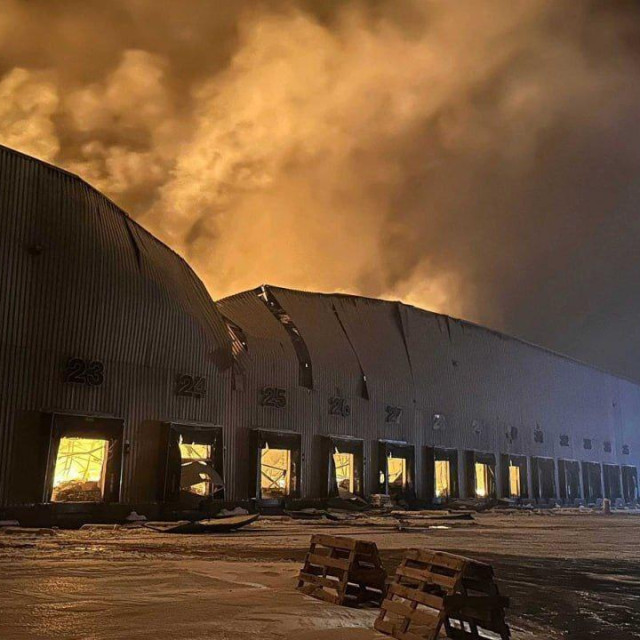 Udar na predgrađe Kijeva