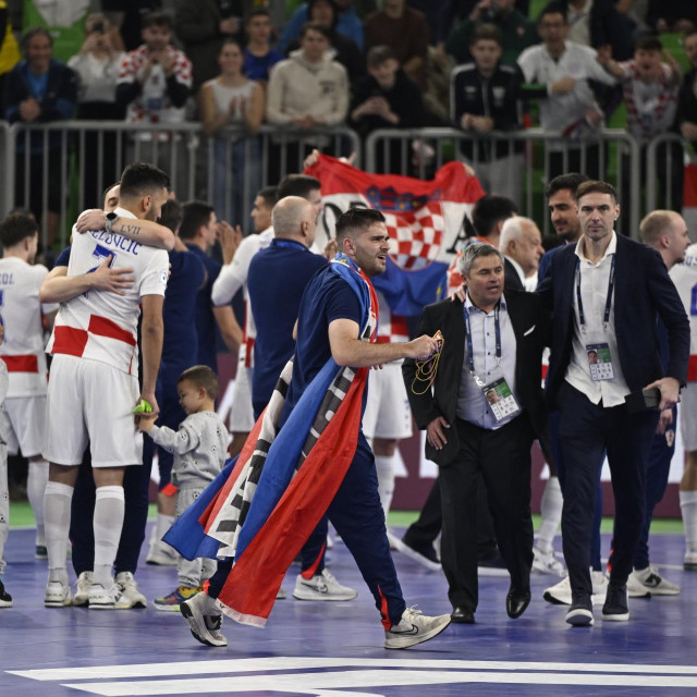 Slavlje igrača i stručnog stožera