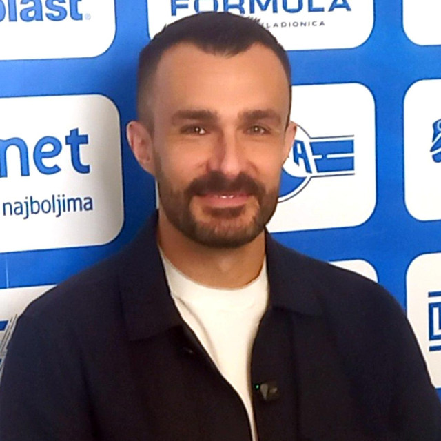 Dario Bašić na predstavljanju za predstavljanju za prvog trenera Posušja