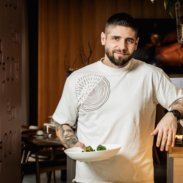 Chef Ivan Vrbanac zaslužan je za sve čarolije na tanjurima u Bloom Roomu by Ciklama