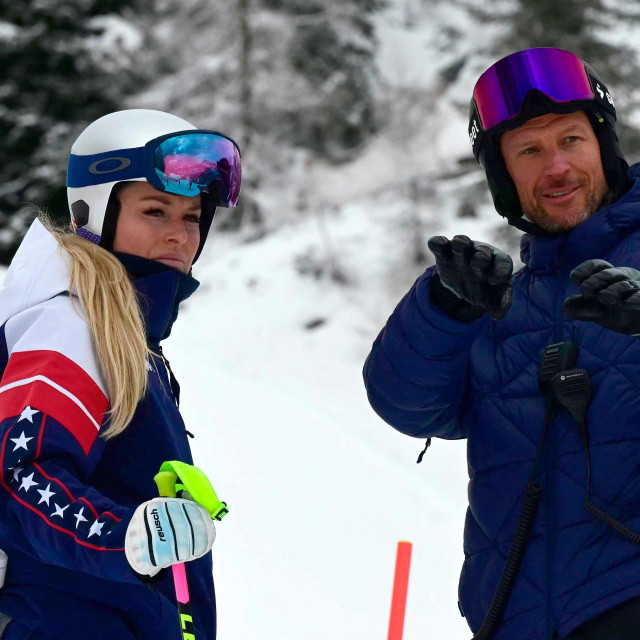 Lindsey Vonn i Aksel Lund Svindal