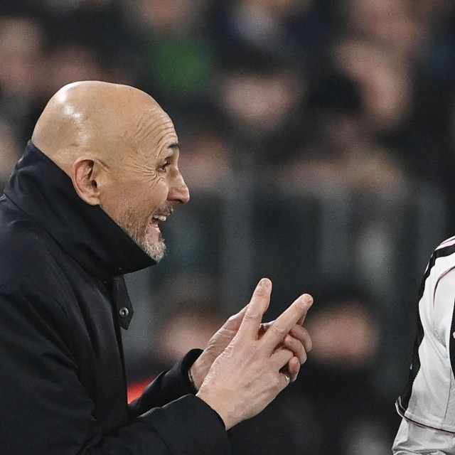 Luciano Spalletti i Pierre Kalulu 