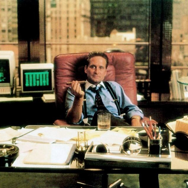 Michael Douglas u ‘Wall Streetu‘