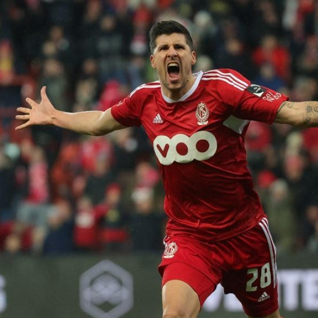 Stipe Perica u dresu Standard de Liegea